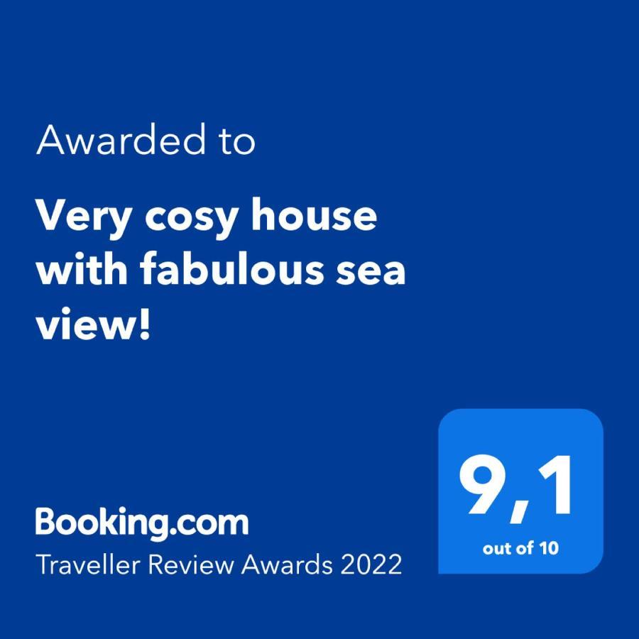 Very Cosy House With Fabulous Sea View! Pietra Ligure Eksteriør bilde