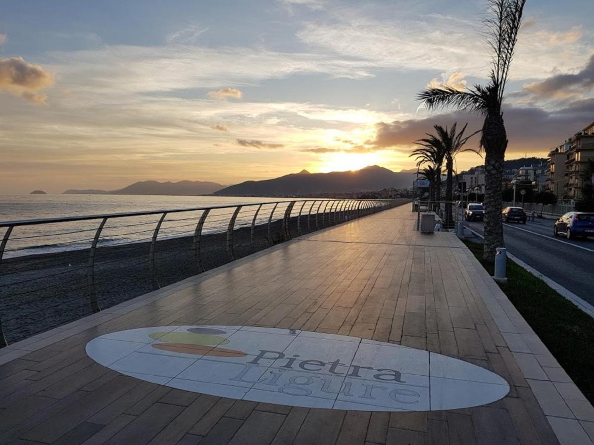 Very Cosy House With Fabulous Sea View! Pietra Ligure Rom bilde